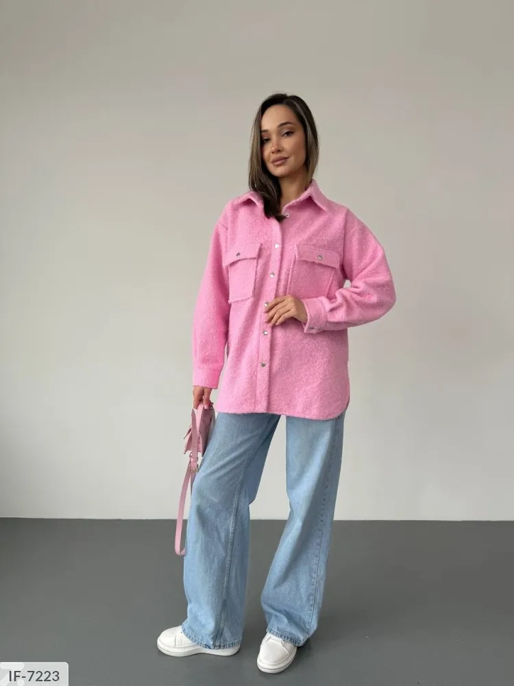 Рубашка IF-7217 Фабрика Моды