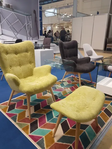 Кресло Contour зеленое