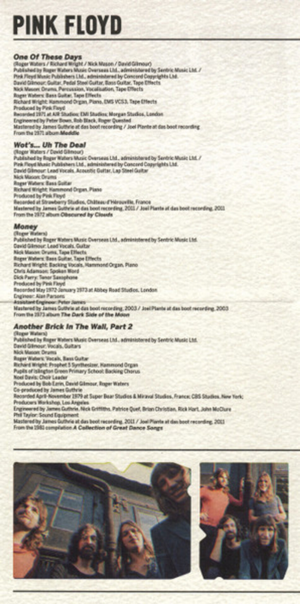 Pink Floyd / 8-Tracks (CD)