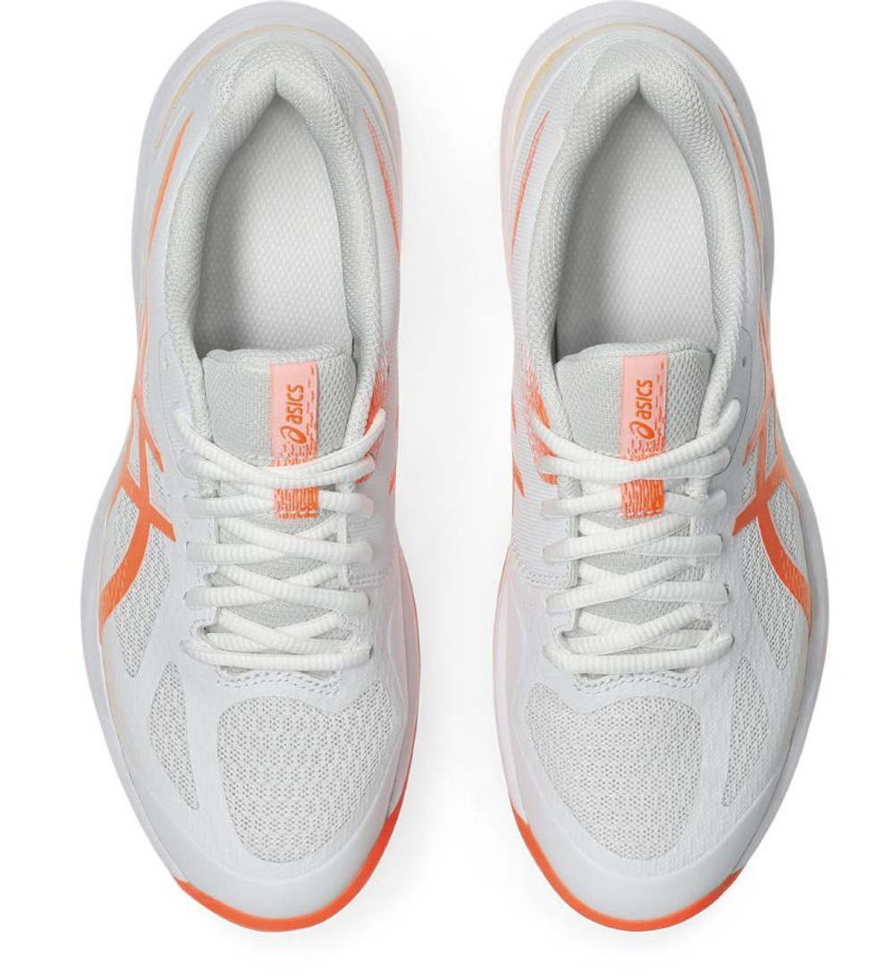 Женские кроссовки для бадминтона/сквоша Asics Court Hunter FF - white/vivid coral