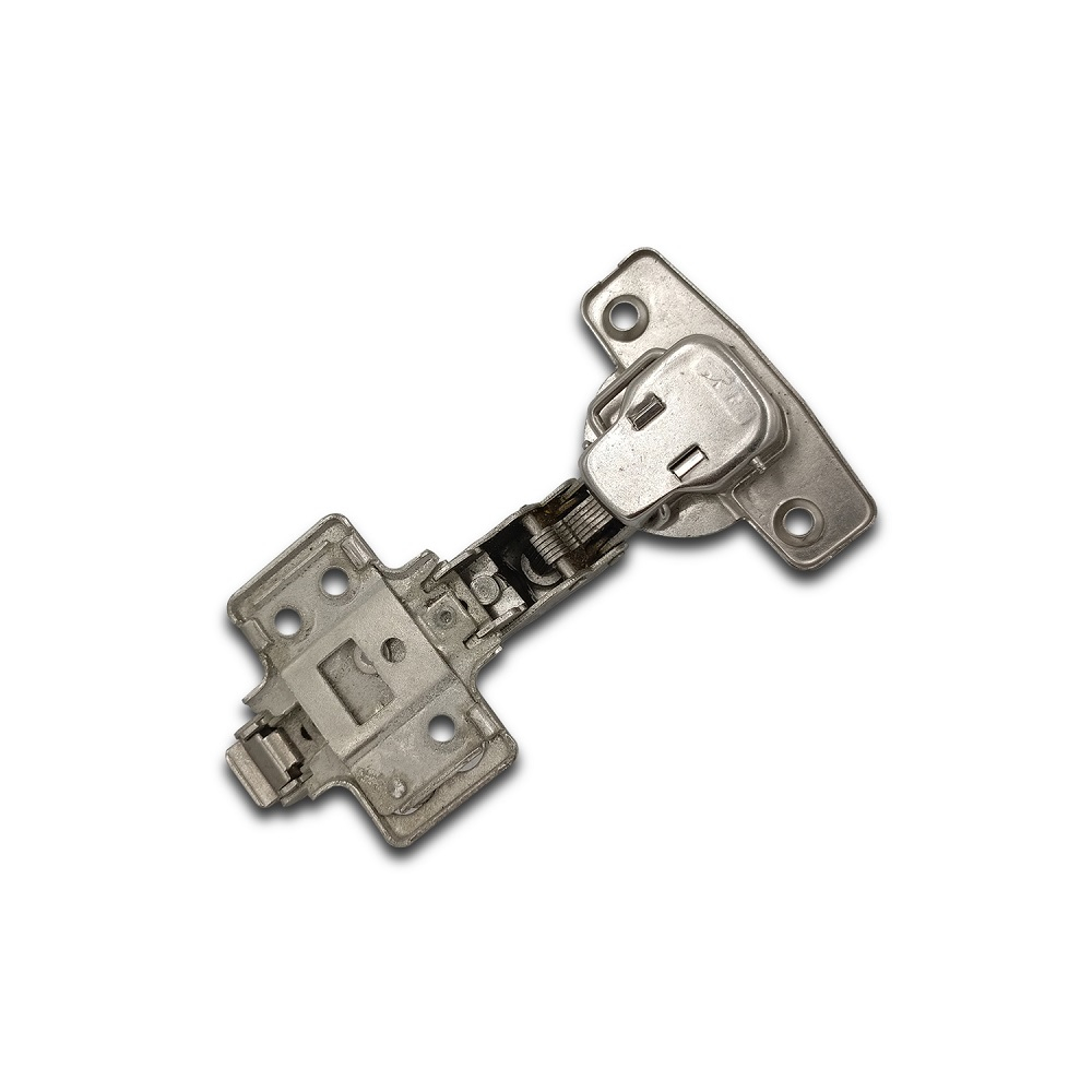 3D б/п H306A02 (Петля мебельная clip-on с доводчиком, эксцентриком накладная) BOYARD без планки