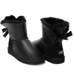 Угги Bailey Bow Mini Metallic Black