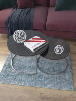 Комплект журнальных столов Акцент - СЧГ - МДФ в ПВХ