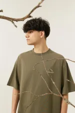 Футболка Called a Garment Tent project оливковая