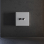 Накладка для розетки телевизионной оконечной TV+SAT, S70 (серый)