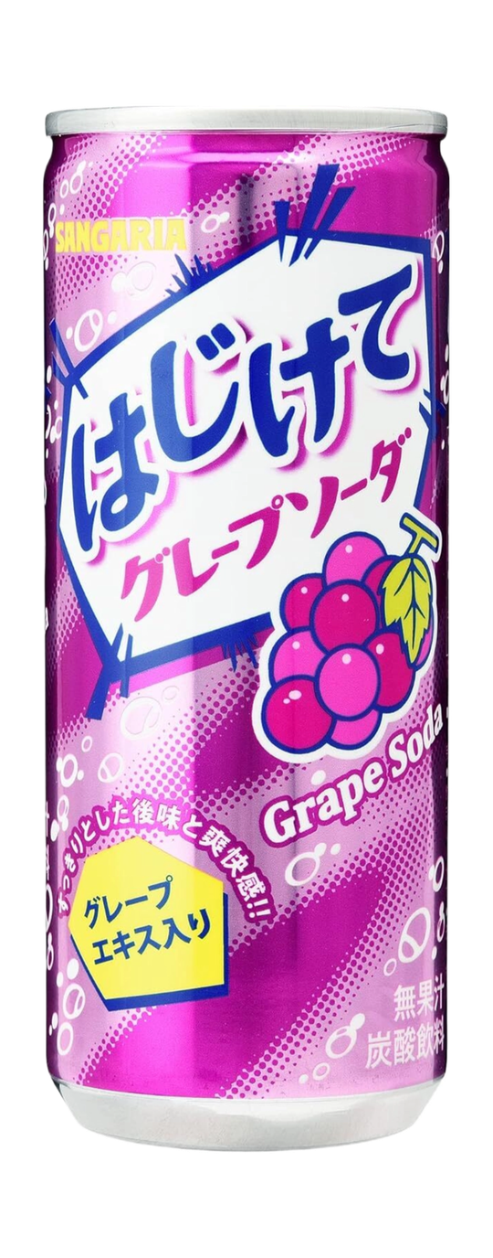 Газированный напиток со вкусом винограда, Sangaria Grape Soda