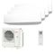 Мультисплит система на 4 комнаты Fujitsu ASYG07KETA x 4 / AOYG30KBTA4