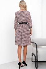 Платье Энджи (пудровый) Р11-2015/4 Nikol (Акция)