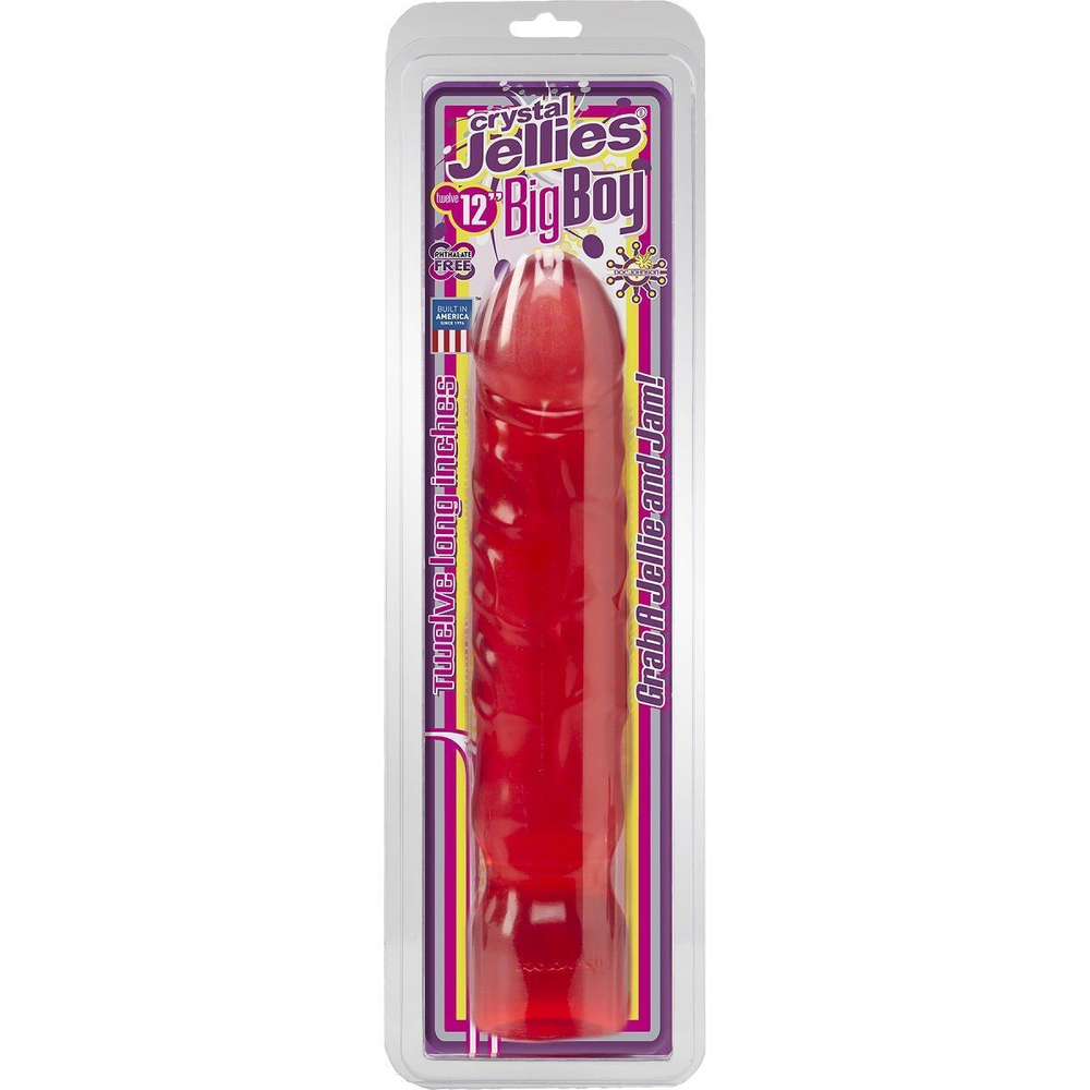 Черный фаллоимитатор-гигант Big Boy - 28,9 см.