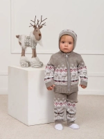 Костюм вязаный