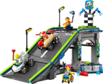 Конструктор Лего Сити Никаких ограничений: автогоночная трасса 60460 | LEGO City No Limit Race Track Ramp 436 деталей 6+