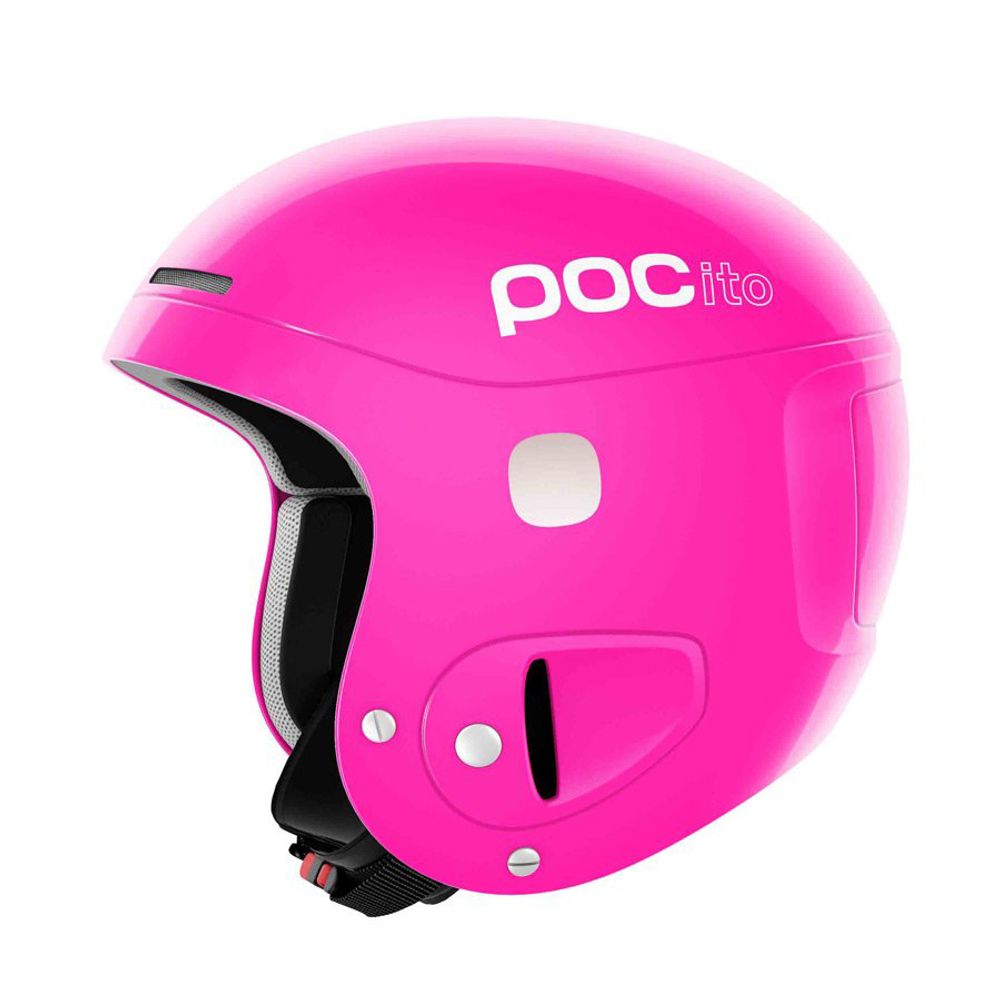 POC шлем горнолыжный POCITO SKULL fluorescent pink