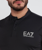 Поло EA7 - черный(8NPT21 PJEMZ)