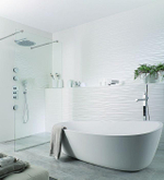 Porcelanosa Oxo Line Blanco 33.3x100