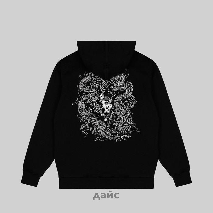 Толстовка мужская Ripndip Ryu Hoodie артикул:RND10204 - купить в магазине Дайс