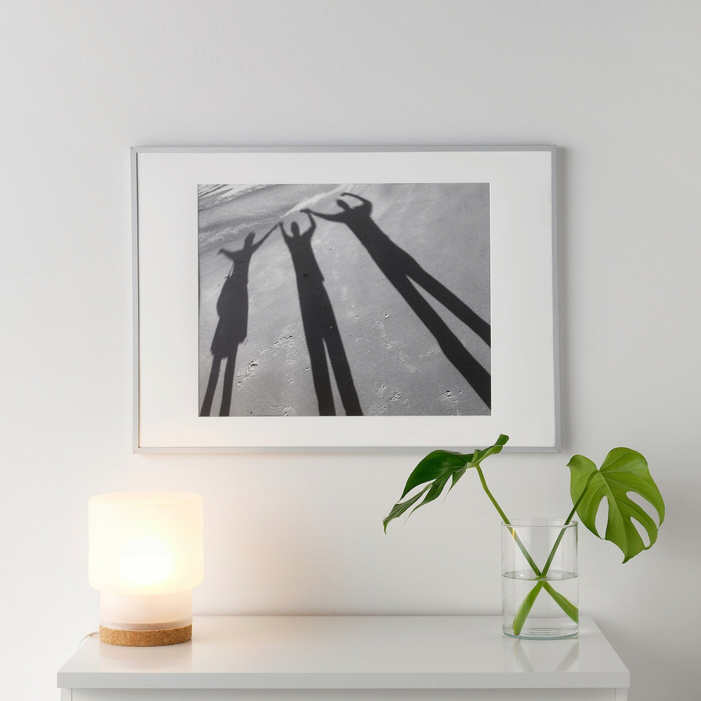 IKEA LOMVIKEN  (ИКЕА ЛОМВИКЕН)  -  Рама, алюминий, 50x70 см