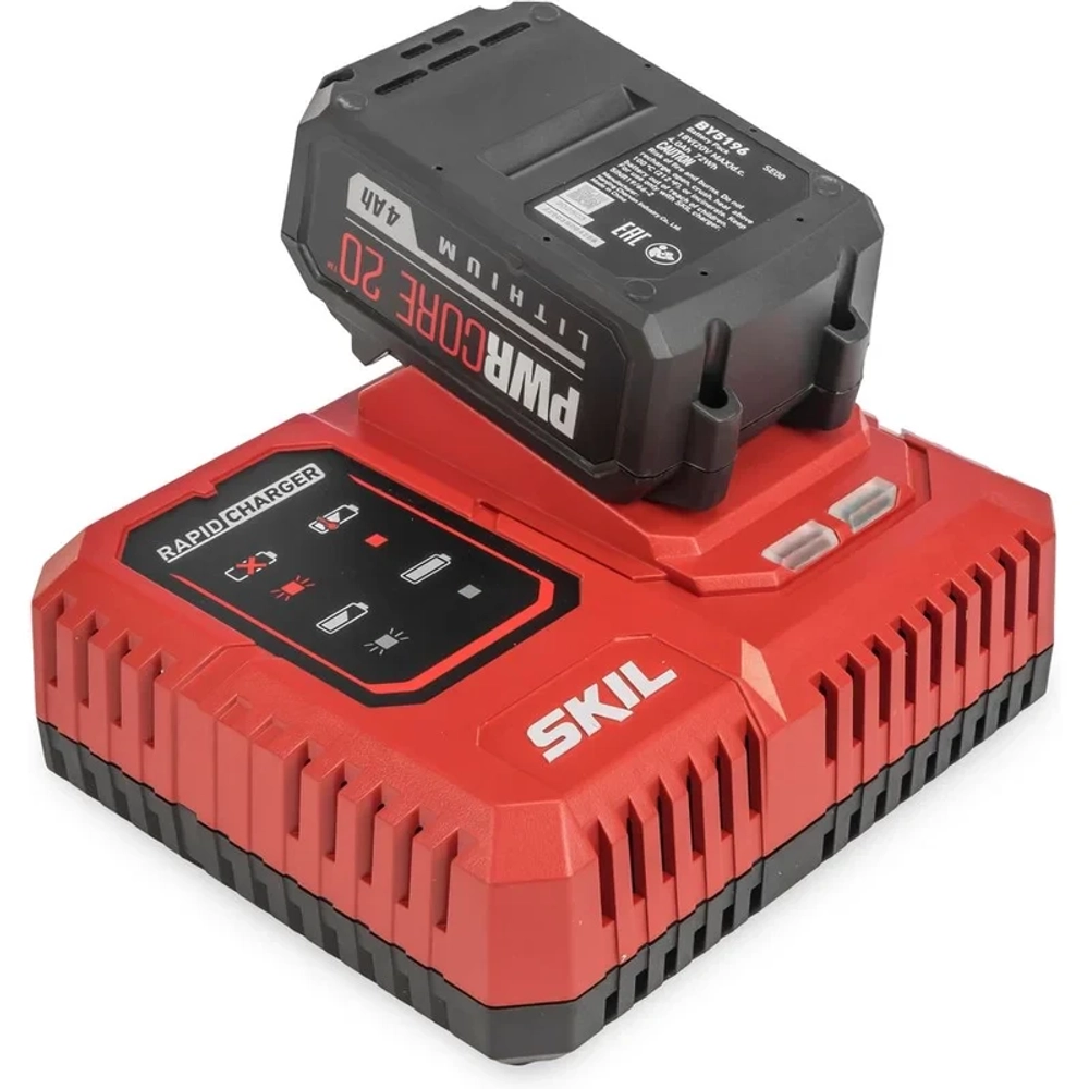 SKIL CR5440 аккумуляторная циркулярная пила с ЗУ QC5360 (150W), АКБ BY5196 (4 Ач) и сумкой в комплекте 9-0-003