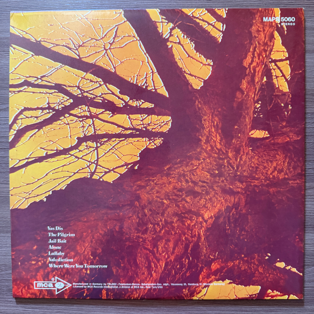 Wishbone Ash ‎– Pilgrimage (Германия 1971г.) Т