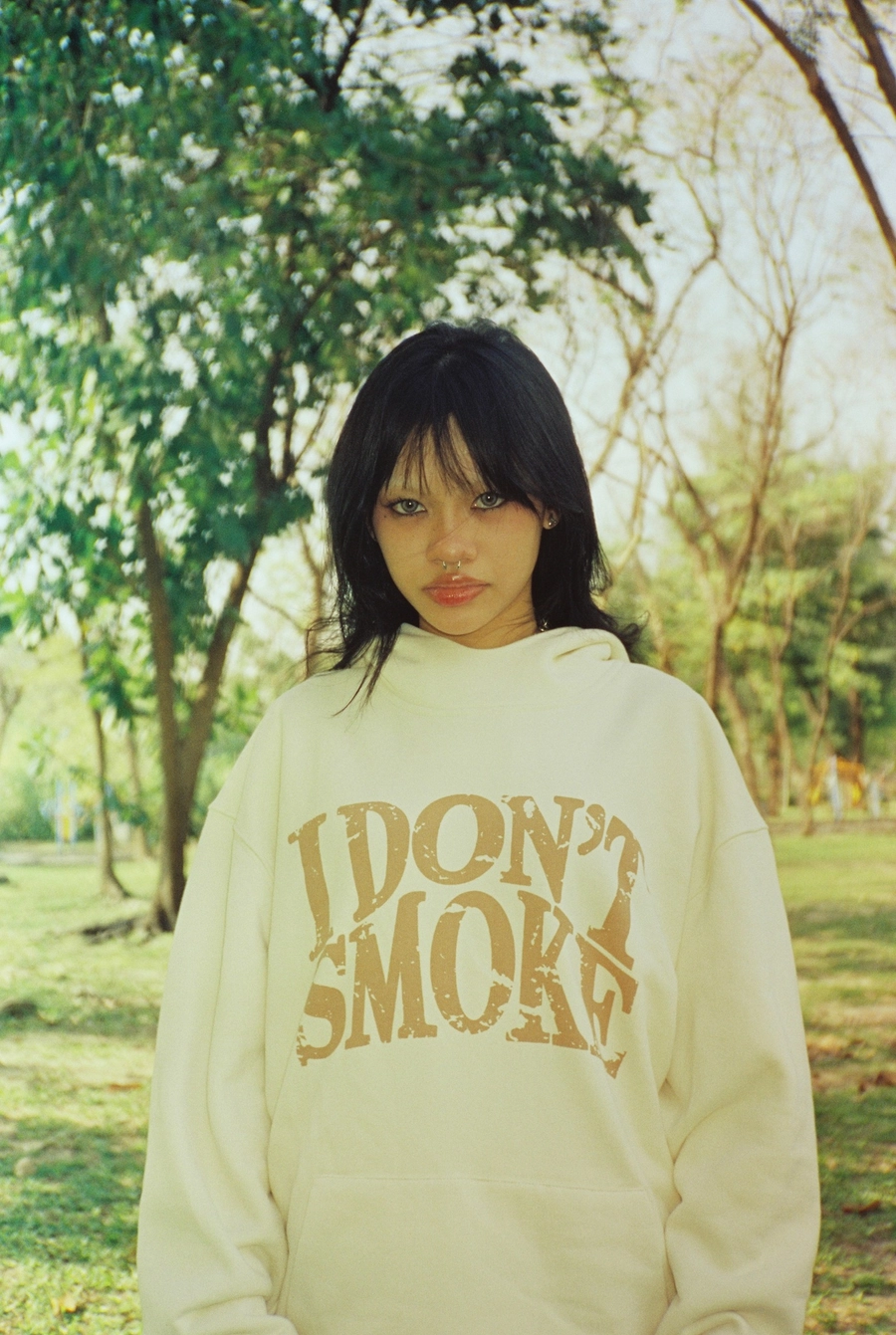 Худи DONSMOKE "Washed Logo" Oversized Hoodie