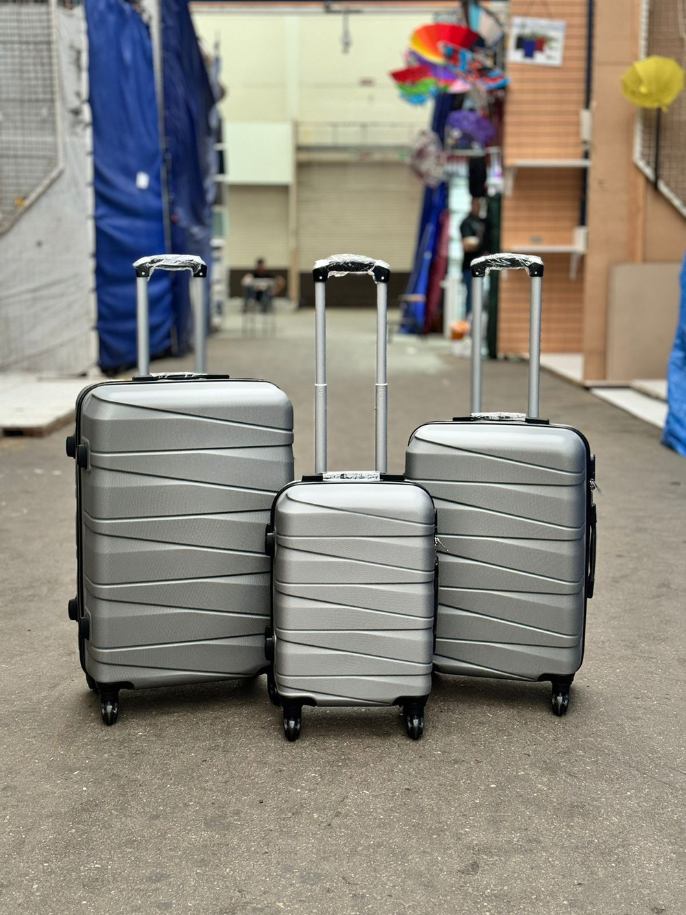 Ручная кладь Bon-Voyage Model Ten, Серебристый, S