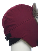 Шапка-ушанка Extreal Стрит Мех барашек Коричневый Мембрана Breathable XL(58-59) Красный