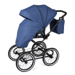 Коляска Noordline Nicole Classic Black 3 в 1 (Blue)