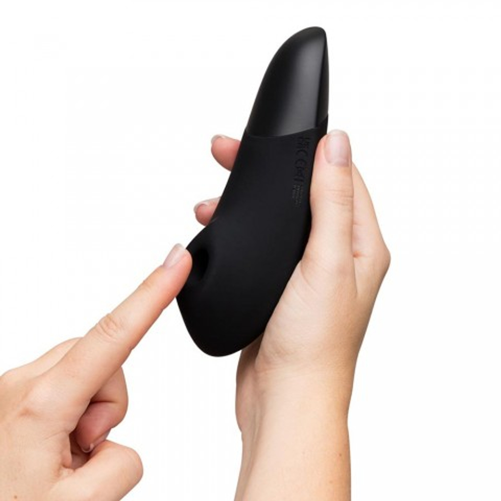 Бесконтактный клиторальный стимулятор Womanizer Enhance с вибрацией, черный