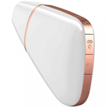 Вакуумный клиторальный стимулятор с вибрацией Satisfyer Love triangle white