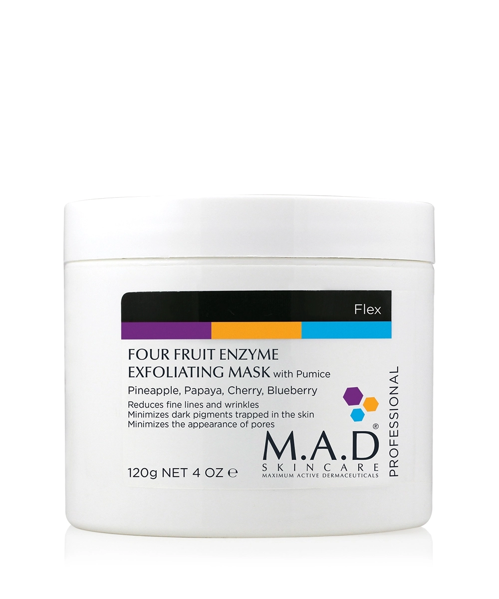 M.A.D. Four Fruit Enzyme Exfoliating Mask | Энзимная мультифруктовая маска «Super Polish», 120 г