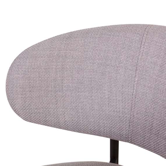 Полубарный стул Adele, серая рогожка