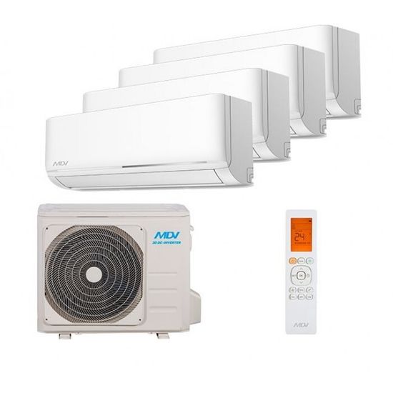 Мульти сплит-система MDV на 4 комнаты (25+25+25+25 кв.м.) INFINI