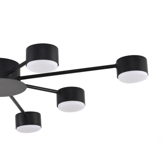 8344/8C COMFI черный, металл Люстра GX53 LED 8*7W 220V TORINA