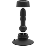 Плаг с присоской для фиксации насадок Deluxe 360° Swivel Suction Cup Plug (Цвет: черный)