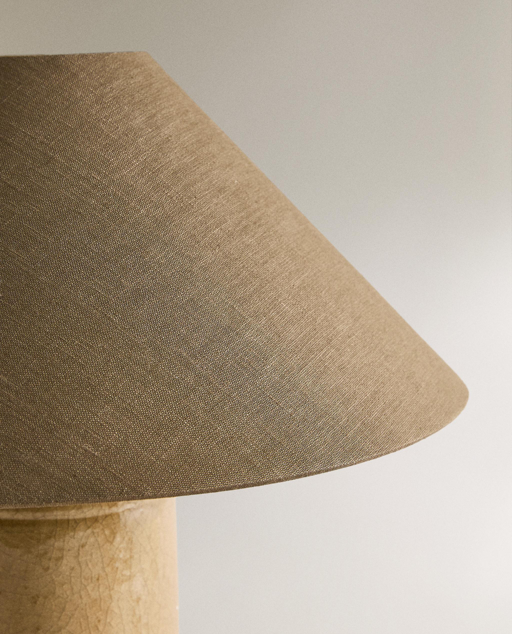 Zara Home Настольная лампа, цвет шоколадно-коричневый, 40.5 см