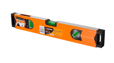 Уровень алюминиевый «Магнитный» 400мм 3 глазка фрезерованный Вихрь