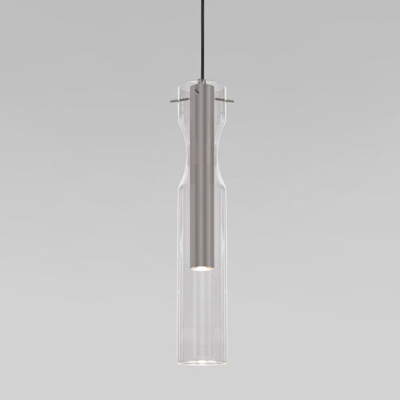 Подвесной светодиодный светильник Eurosvet Swan 50253/1 Led графит