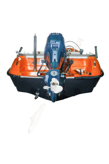 Катер стеклопластиковый DELTA 440