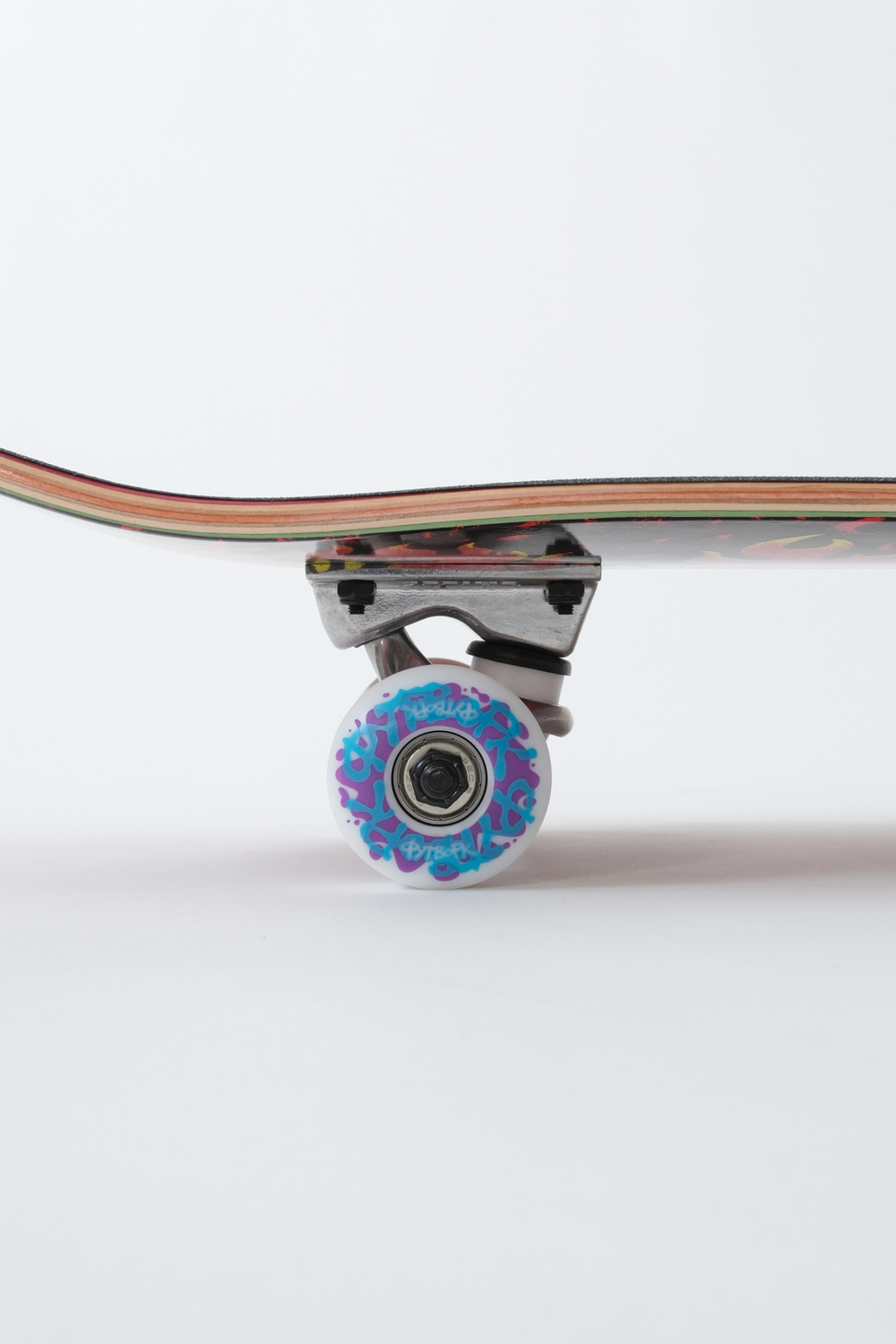 Скейтборд Футворк Пламя Красный 7.625”