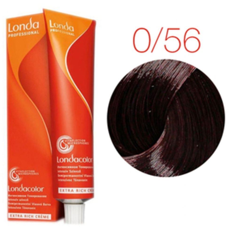 Londa Color инт.тонирование, 0/56 красно-фиолетовый микстон, 60мл