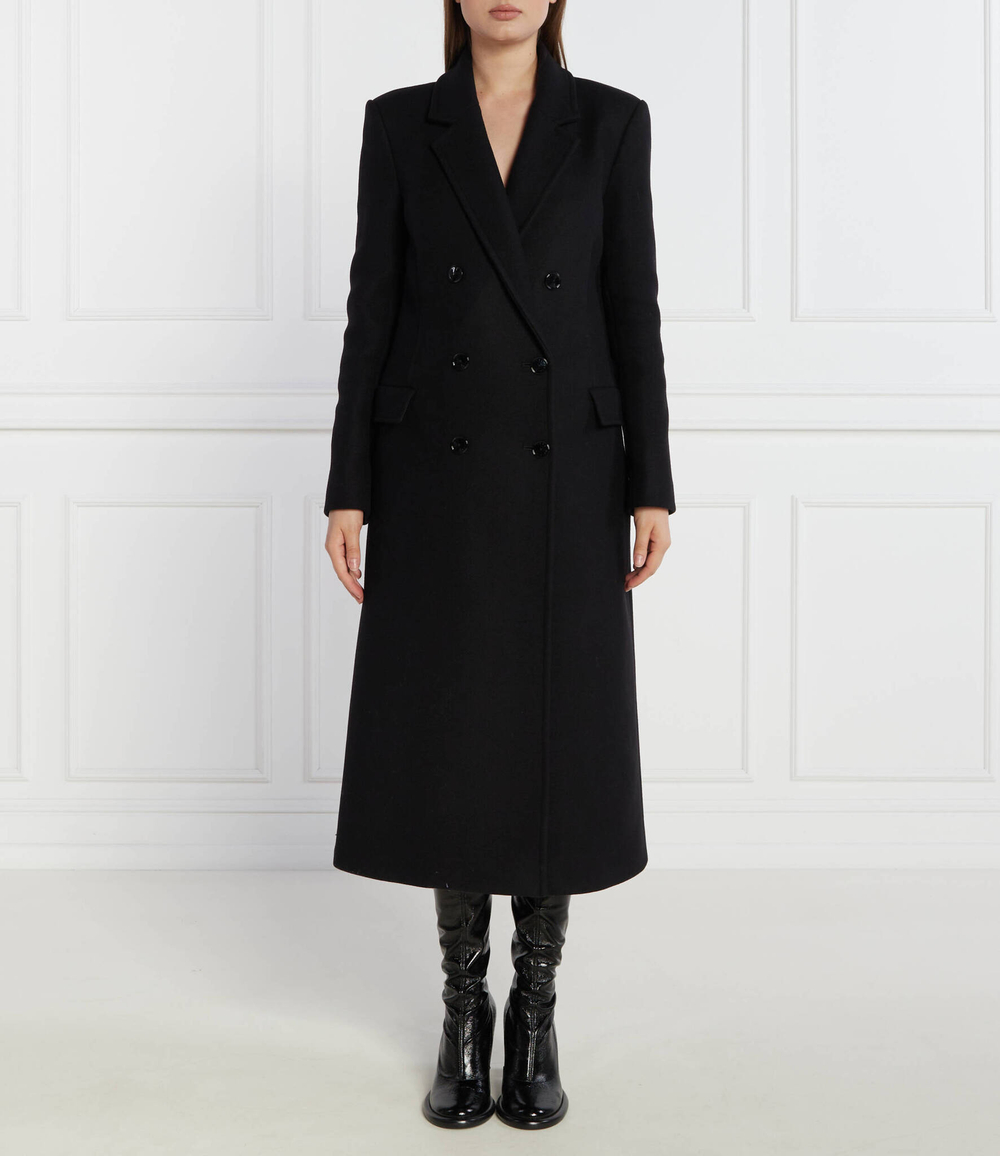 Хлопковое пальто Patrizia Pepe - черный(2O0119 A337)