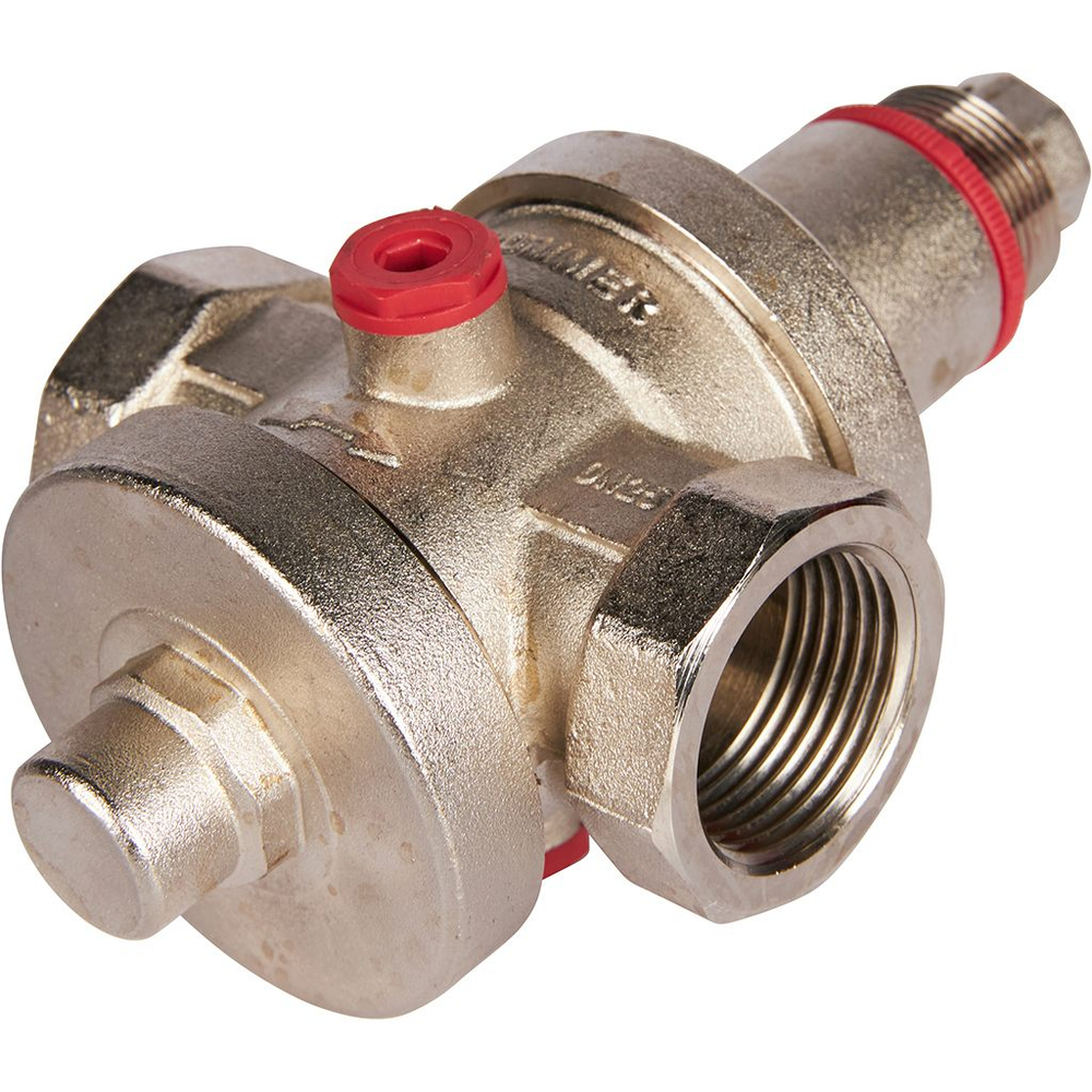 Регулятор давления ROMMER RVS-0008 - 1" (ВР/ВР, PN25, Tmax 100°C, настройка 1-6 бар)