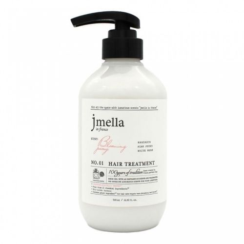 JMELLA Маска для волос "Мандарин, розовый пион, белый мускус"- IN FRANCE BLOOMING PEONY HAIR TREATMENT , 500 мл