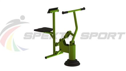 Уличный тренажер взрослый Рычажная тяга для одного ТС 119