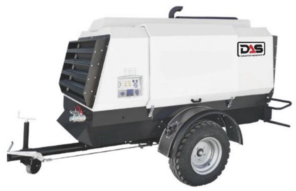 Винтовой компрессор DAS DVS 120P 12