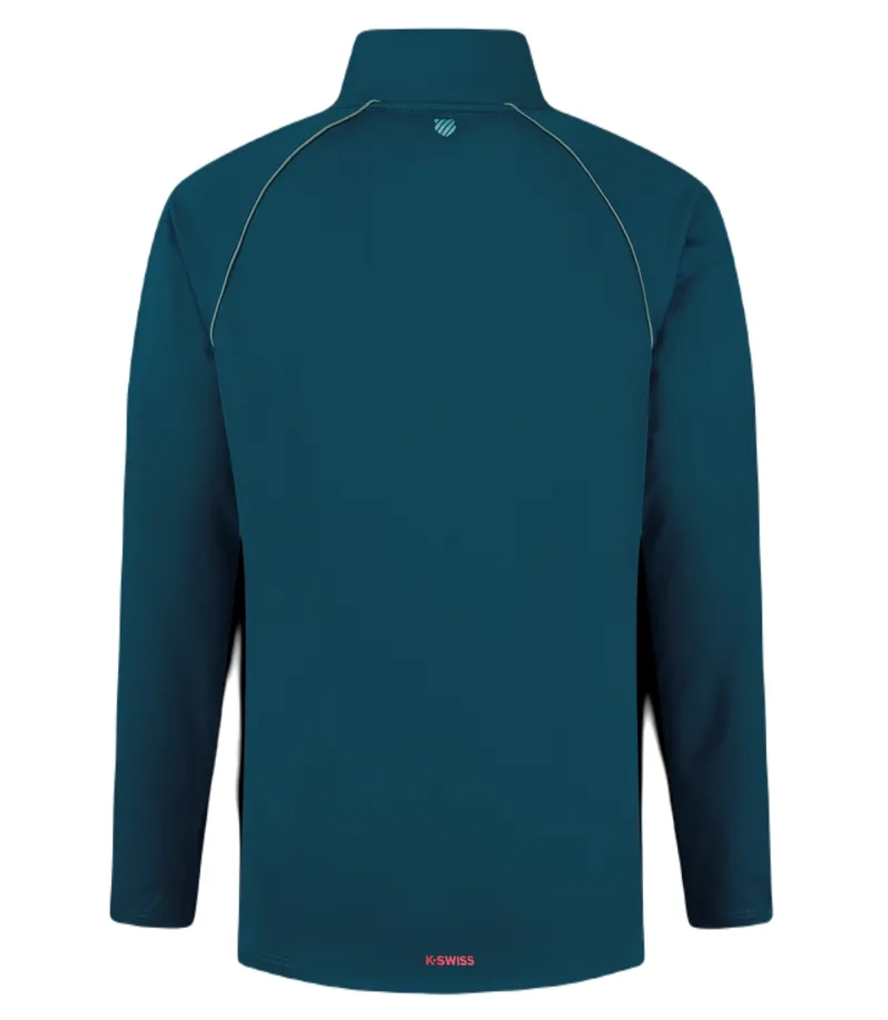 Куртка теннисная K-Swiss Tac Hypercourt Tracksuit Jacket 5 - blue opal