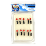 Мормышка "Муравей" с лыской + подвеска (2мм, 0.3гр)