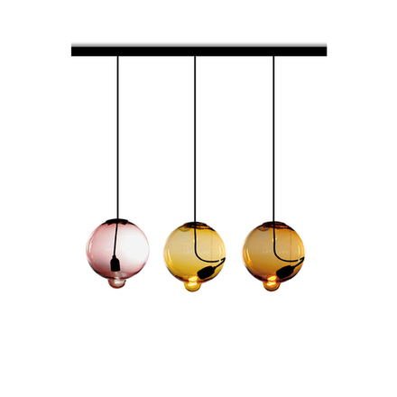 Pendant design lamp  Meltdown 3 Bowl by Cappellini