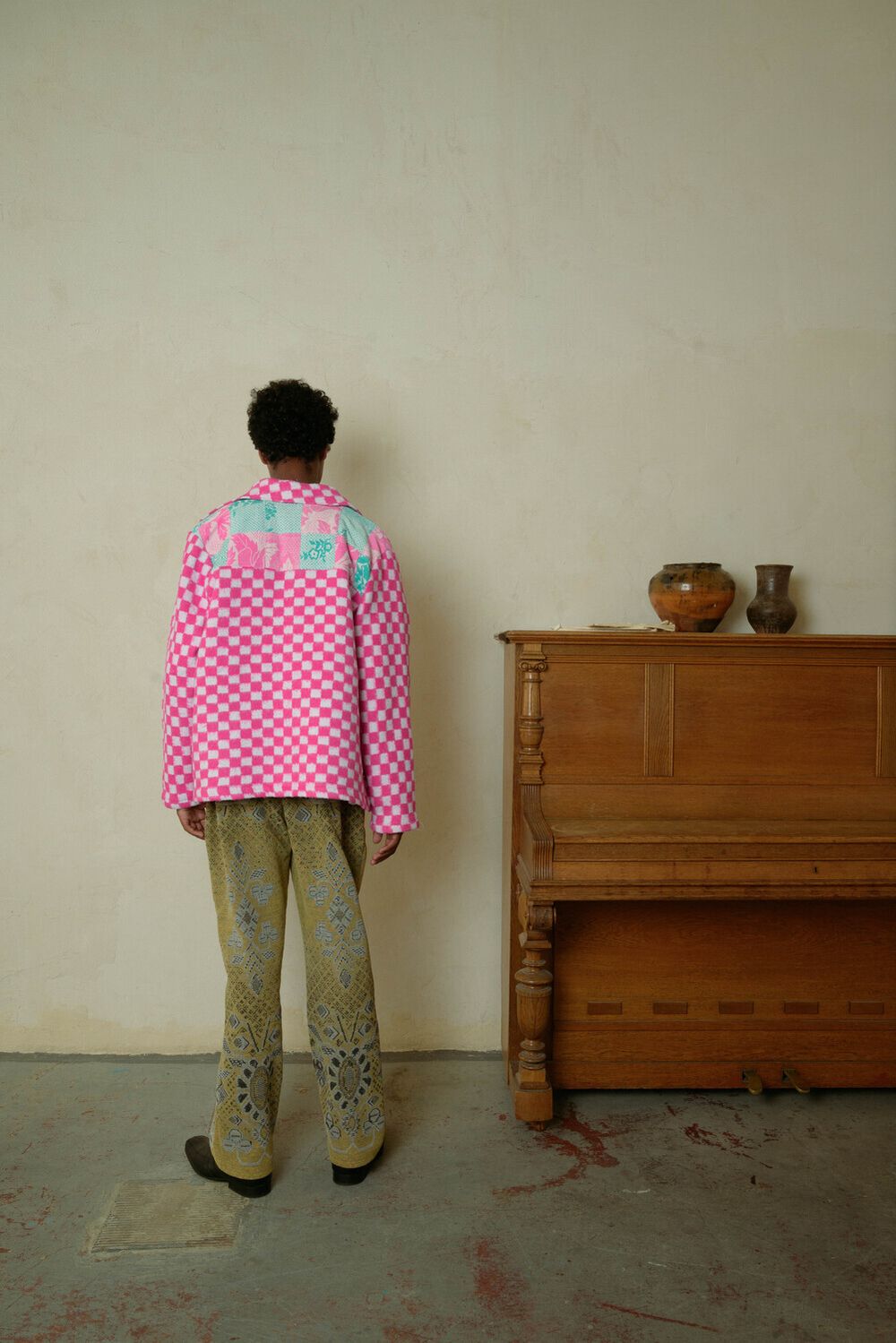 Куртка Soeurs с Кокеткой / Patchwork Yoke розовая