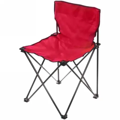Стул складной в чехле до 100кг 44*44*69 см красный