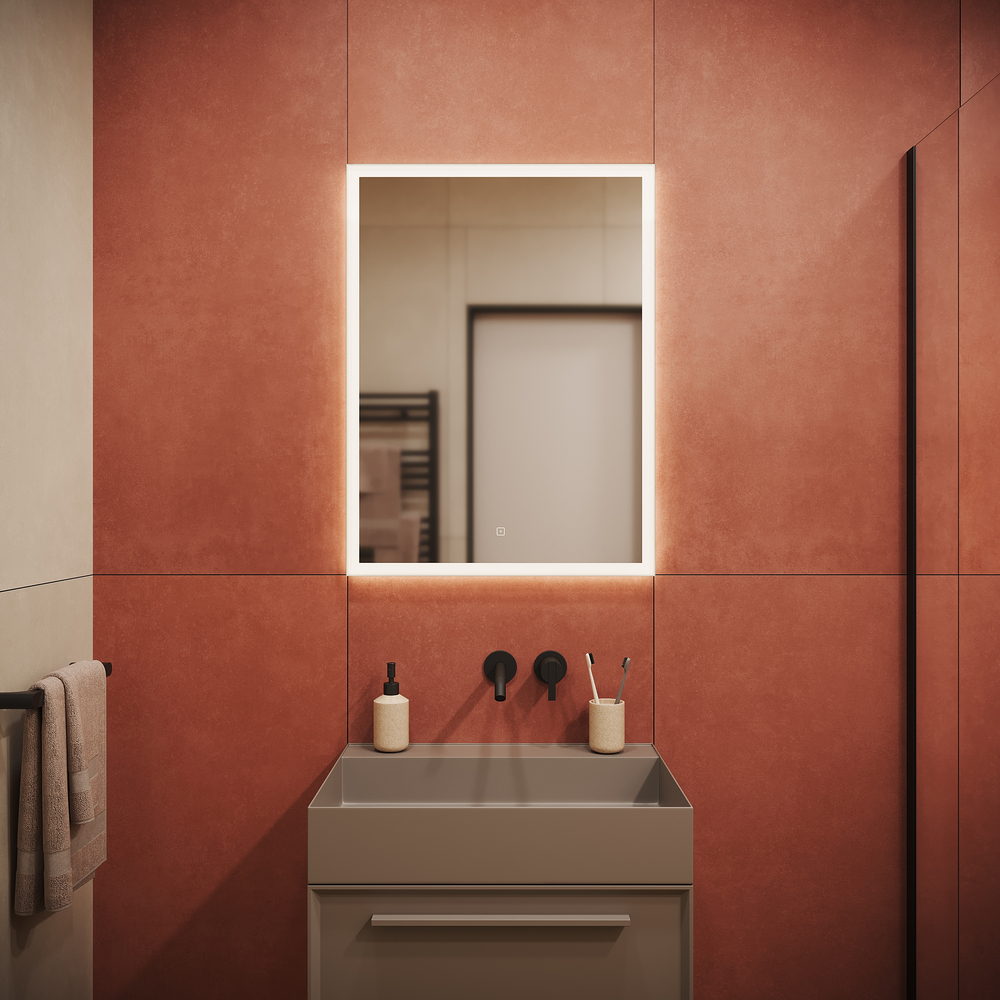 Зеркало с подсветкой Sancos Palace, 600х800